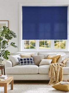 Lake Blue Daylight Roller Blind