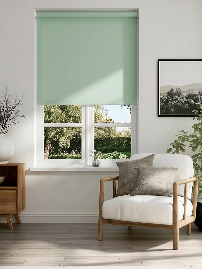 Mineral Green Daylight Roller Blind