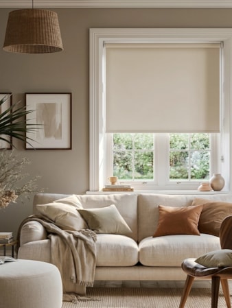 Pampas Cream Daylight Roller Blind