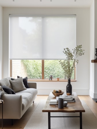 Nordic Grey 5% Openness Sunscreen Roller Blind Nordic Grey 5% Openness Sunscreen Roller Blind