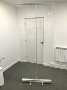 Workspace Divider Banner Screen 85x200cm
