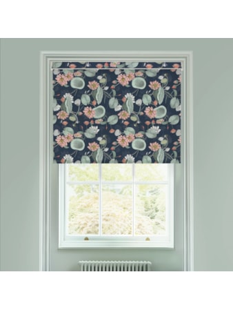 Sacred Lotus Marine Electric Roller Blind by Boon & Blake Sacred Lotus Marine Electric Roller Blind by Boon & Blake
