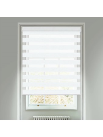 Patina White Electric Vision Day and Night Blind