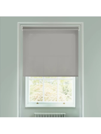 Sheer Dark Grey Electric Roller Blind