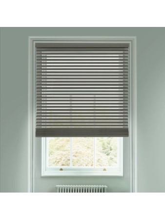 Sketch 50mm Wooden Electric Venetian Blind