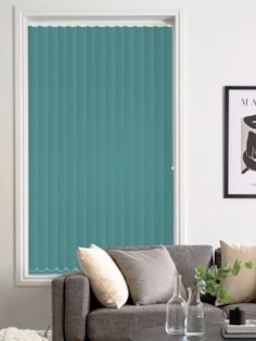 Tailfin Teal 89mm Blackout Vertical Blind Tailfin Teal 89mm Blackout Vertical Blind