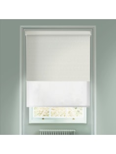 Tokyo Pebble  Blackout And Sheer White Electric Double Blind