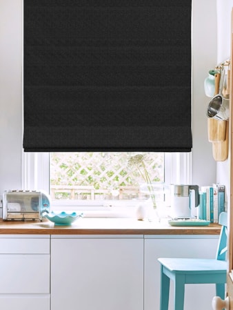Tribeca Crow Blackout Roman Blind Tribeca Crow Blackout Roman Blind