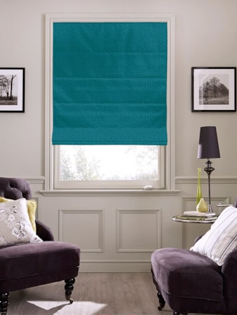 Tribeca Kingfisher Blackout Roman Blind Tribeca Kingfisher Blackout Roman Blind