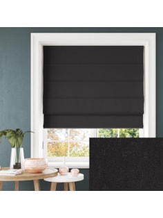 Tribeca Crow Blackout Electric Roman Blinds