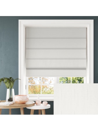 Tribeca Porcelain Blackout Electric Roman Blind Tribeca Porcelain Blackout Electric Roman Blind