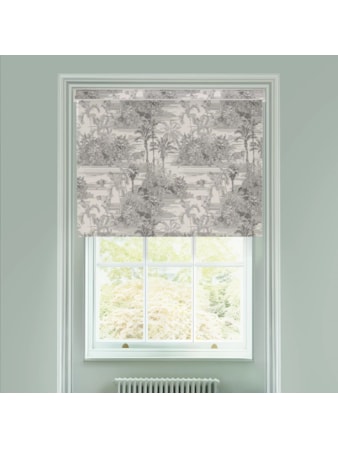 Tropical Toile Natural Electric Roller Blind by Boon & Blake Tropical Toile Natural Electric Roller Blind by Boon & Blake