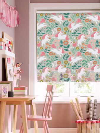 Unicorn Adventure Childrens Roller Blind Unicorn Adventure Childrens Roller Blind