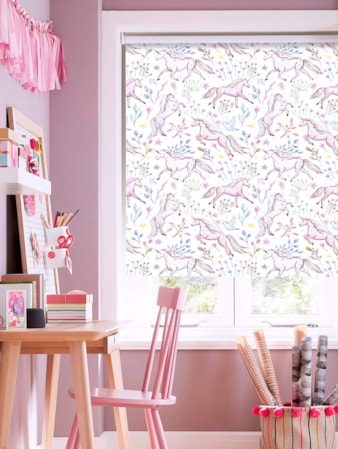 Unicorn Meadow Childrens Roller Blind Unicorn Meadow Blackout Roller Blind