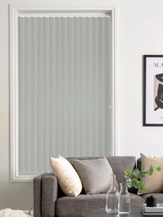 Sharkskin Grey 89mm Blackout Vertical Blind Sharkskin Grey 89mm Blackout Vertical Blind