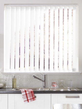 White Daylight 89mm Vertical Blind Replacement Slats White Daylight 89mm Vertical Blind Replacement Slats