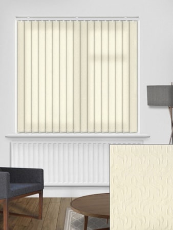 Equi Cream 89mm Daylight Vertical Blind Equi Cream 89mm Daylight Vertical Blind