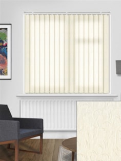 Hedera Cream 89mm Daylight Vertical Blind Hedera Cream 89mm Daylight Vertical Blind