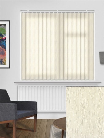 Salix Cream 89mm Daylight Vertical Blind Salix Cream 89mm Daylight Vertical Blind
