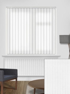 Candy Stripe Frost 89mm Vertical Blind Replacement Slats Candy Stripe Frost 89mm Vertical Blind Replacement Slats