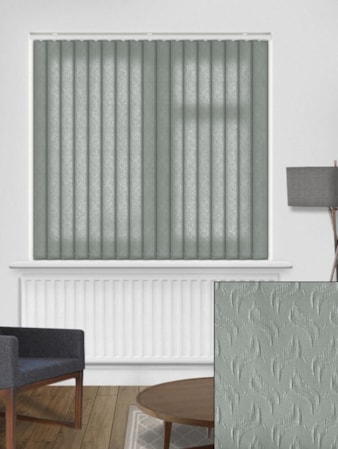 Equi Graphite 89mm Vertical Blind Replacement Slats Equi Graphite 89mm Vertical Blind Replacement Slats