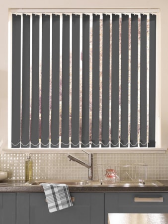Granite 89mm Daylight Vertical Blind Granite 89mm Daylight Vertical Blind