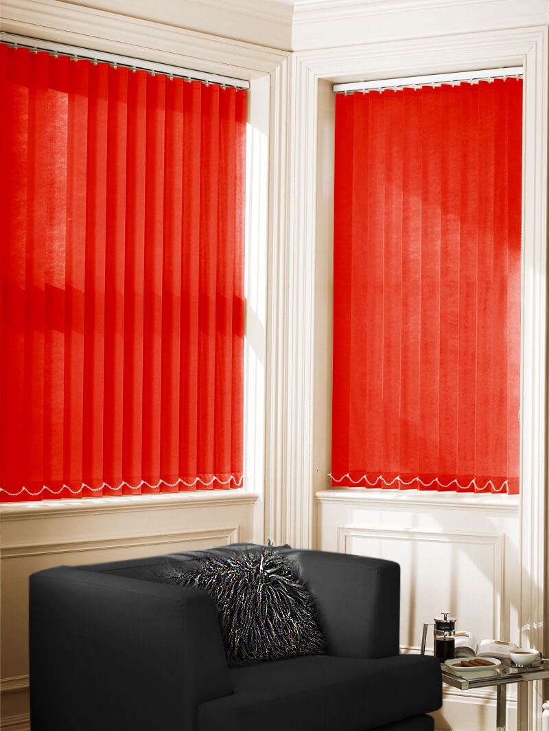 Romeo 89mm Dim-Out Vertical Blind Romeo 89mm Daylight Vertical Blind