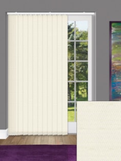 Mirage Cream 89mm Daylight Vertical Blind Mirage Cream 89mm Daylight Vertical Blind
