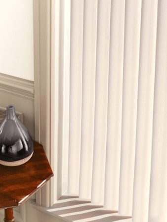 Matte Dove 89mm Rigid PVC Vertical Blind Replacement Slats Matte Dove 89mm Rigid PVC Vertical Blind Replacement Slats