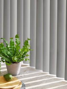 Matte Rock 89mm Rigid PVC Vertical Blind Replacement Slats Matte Rock 89mm Rigid PVC Vertical Blind Replacement Slats