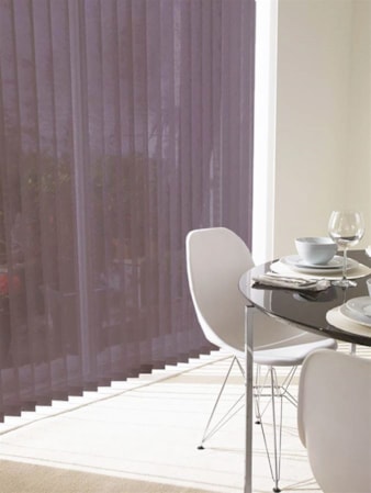 Purplestone 89mm Sheer Vertical Blind Replacement Slats Purplestone 89mm Sheer Vertical Blind Replacement Slats
