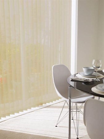 Sand 89mm Sheer Vertical Blind Replacement Slats Sand 89mm Sheer Vertical Blind Replacement Slats