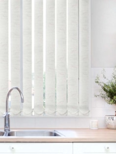 Contrast White Waterproof 89mm Vertical Blind Contrast White Waterproof 89mm Vertical Blind