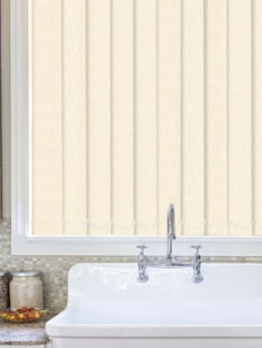 Regal Beige Waterproof 89mm Vertical Blind Replacement Slats Regal Beige Waterproof 89mm Vertical Blind Replacement Slats