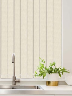 Regal Cream Waterproof 89mm Vertical Blind Replacement Slats Regal Cream Waterproof 89mm Vertical Blind Replacement Slats