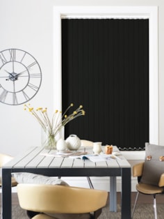 Black 89mm Blackout Vertical Blind Black 89mm Blackout Vertical Blind