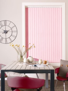 Mochi Pink 89mm Blackout Vertical Blind Mochi Pink 89mm Blackout Vertical Blind