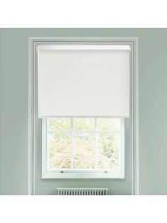 White Extra Large Electric Roller Blind