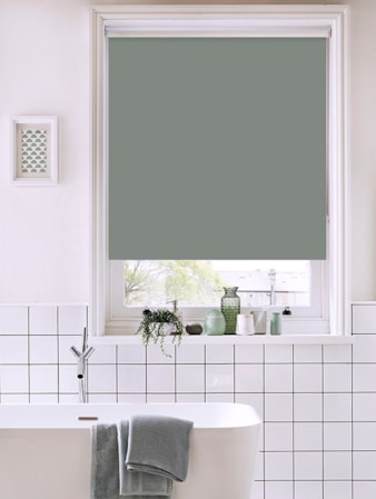 Wishing Well Bathroom Roller Blind Wishing Well Bathroom Roller Blind