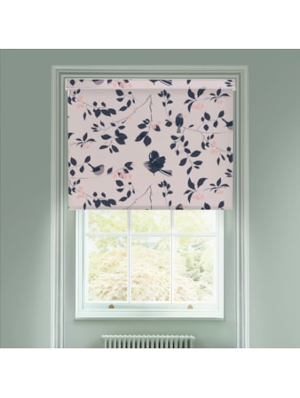 Wren and Cherry Electric Roller Blind by Lorna Syson Wren and Cherry Electric Roller Blind by Lorna Syson