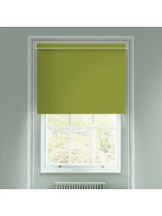 Zesty Green Blackout Electric Roller Blind