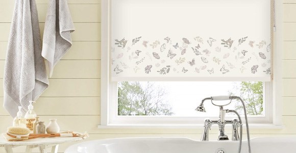 Shabby chic roller blinds are particularly popular following the rise of Cath Kidston's designs.