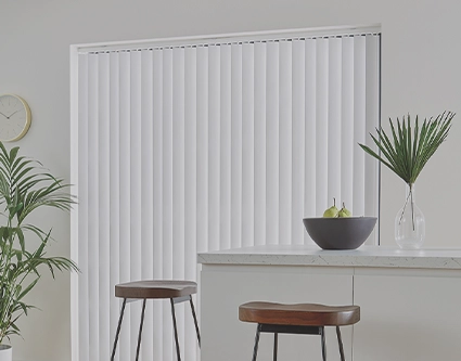 Why pay a middle man when you can buy your vertical blinds online direct from the manufacturer?