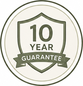 10 year guarantee for extra peace of mind 10 year guarantee for extra peace of mind
