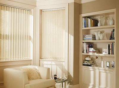 Bay Window Vertical Blinds