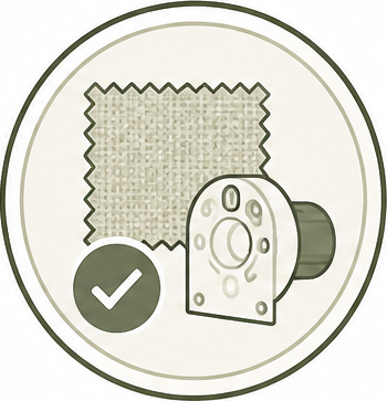 fabrics and components by industry leading suppliers