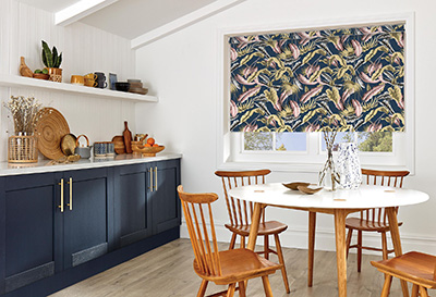 Dining Room Patterned Blinds