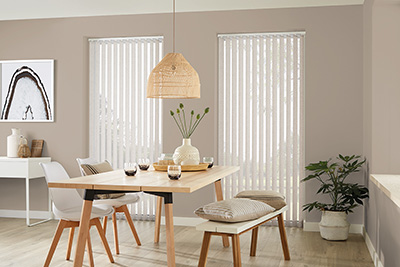 Dining Room Vertical Blinds