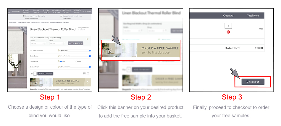 How to order free samples How to order free samples