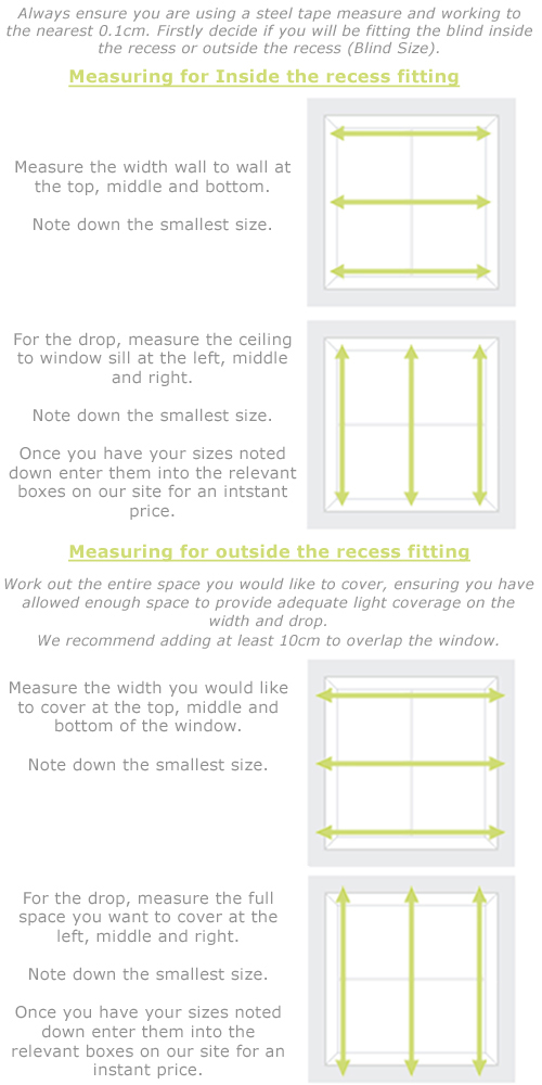 how to measure for vertical blinds